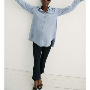 Hatch 'The Classic' Navy Buttondown Size 3